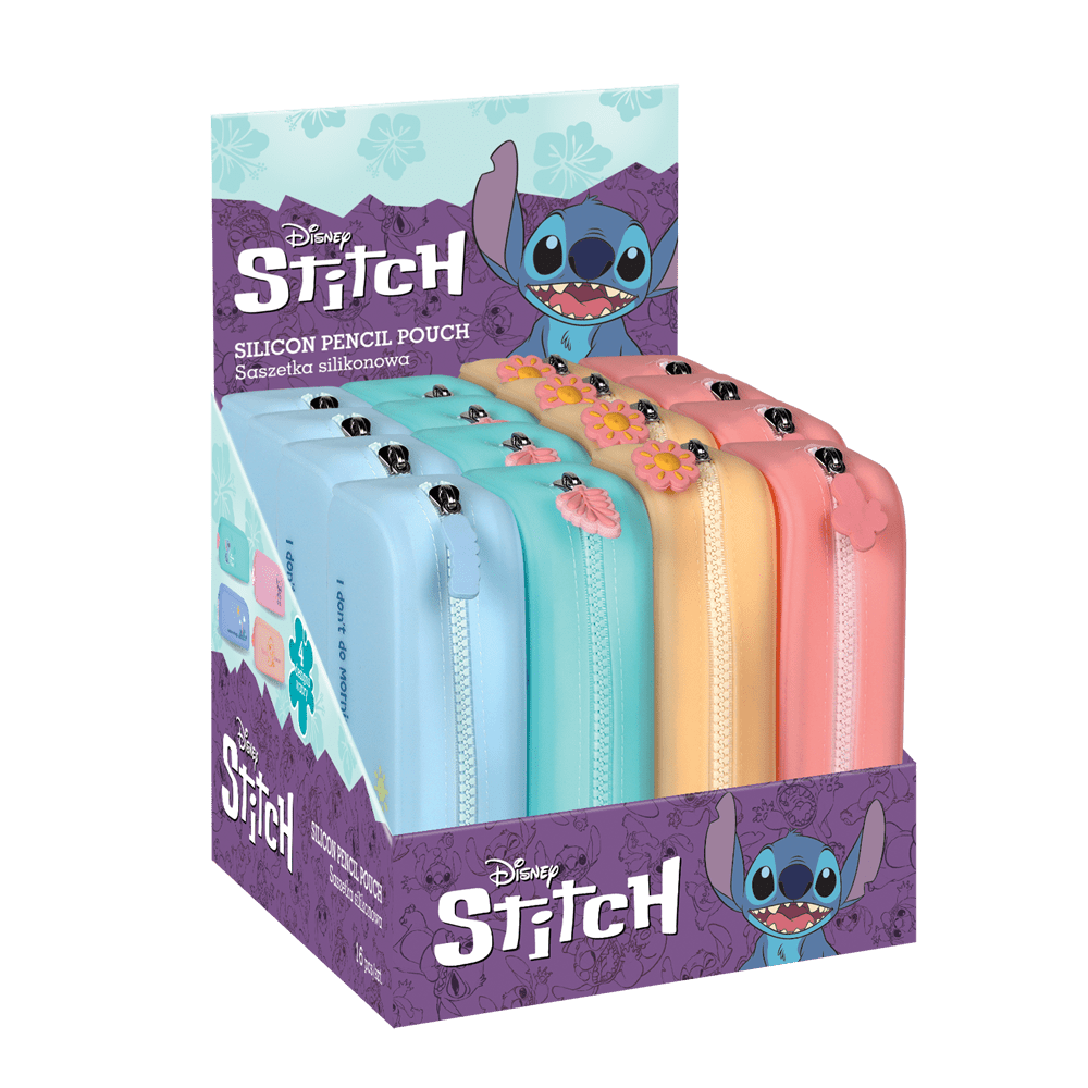 Stifteetui Stitch, Tube Silikon – Bild 1