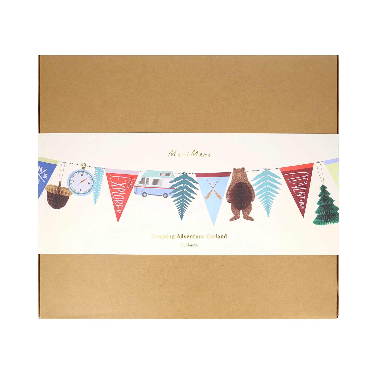 Camping Abenteuer Girlande von Meri Meri – Bild 1