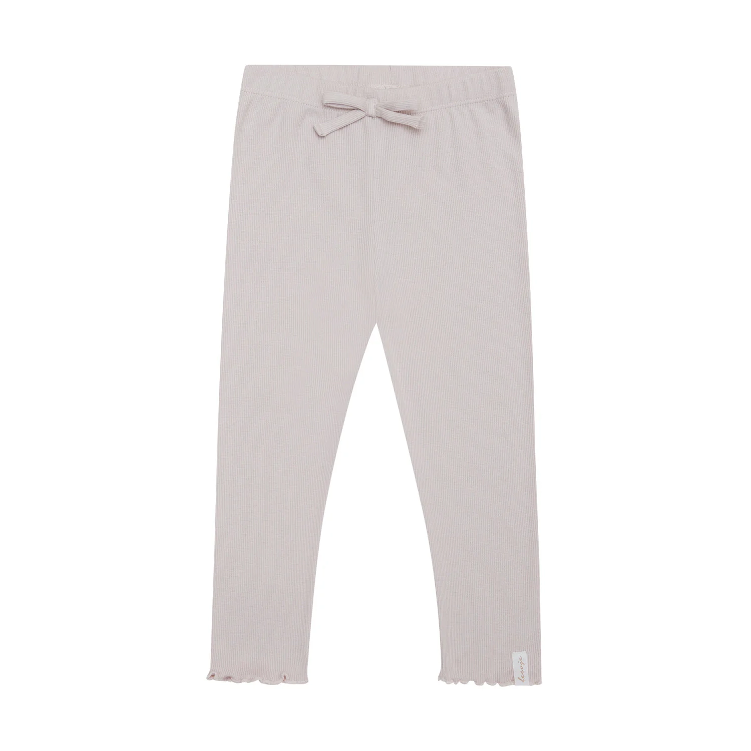 Leggings "Lavender" mit Schleife aus Bio-Baumwolle – Bild 1