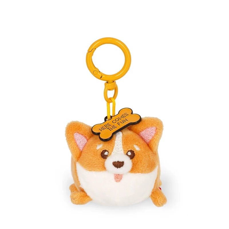 Schluesselanhaenger_SuperSoft_Corgi1 Schlüsselanhänger mit Plüschtier "Super Soft!" Mini, Corgi – Bild 1