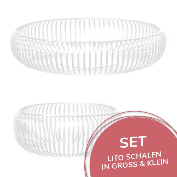 Set_Litoschalen Set Schalen LITO von blomus (weiß) – Bild 1