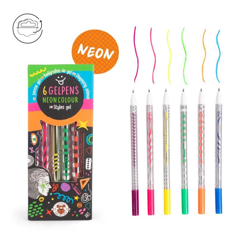 961976_b Gelpens Neon Colour (6er-Set) – Bild 1