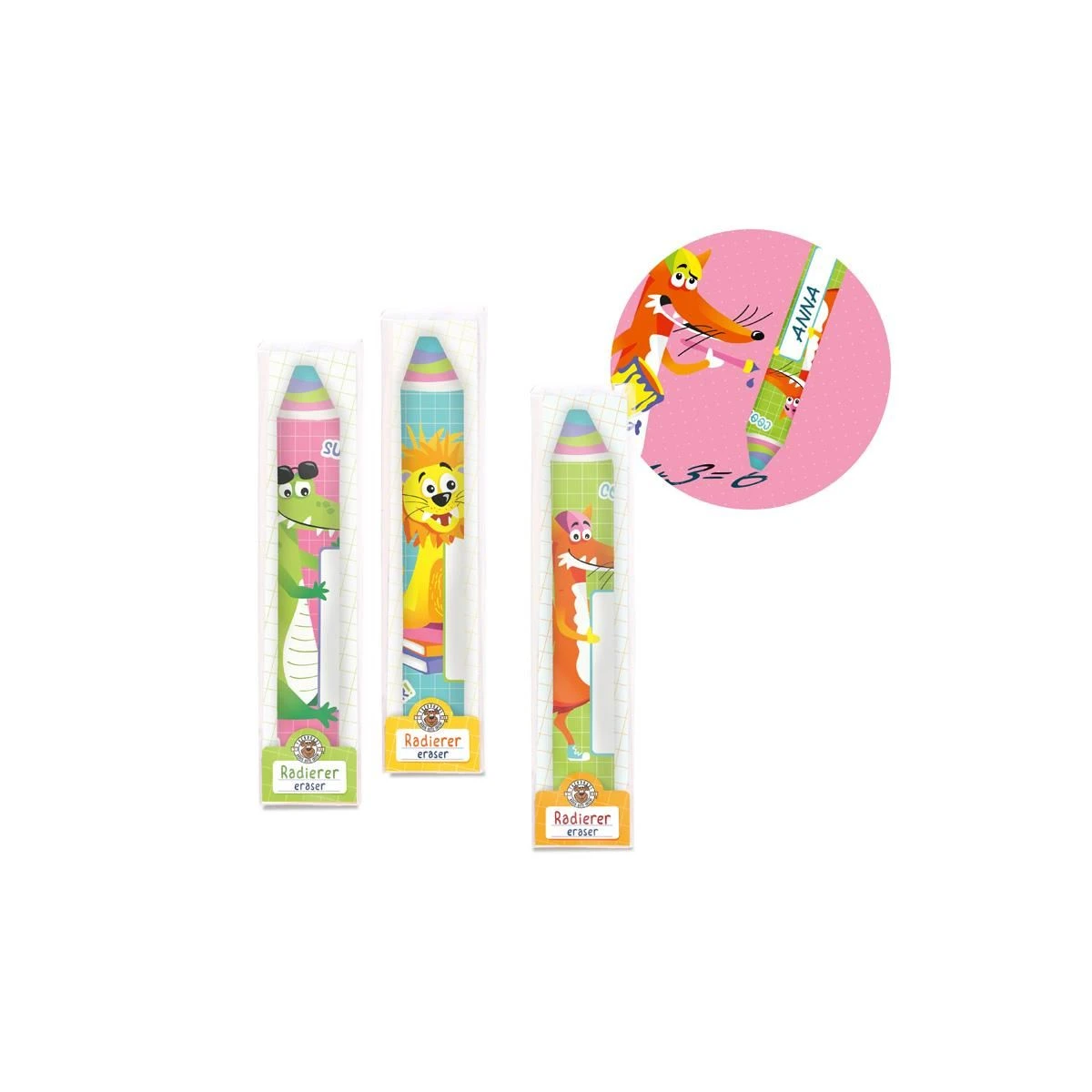 trendhaus-abc-5-radierstift-jumbo-personalisierbar ABC-5 Radierstift Jumbo (personalisierbar) – Bild 1