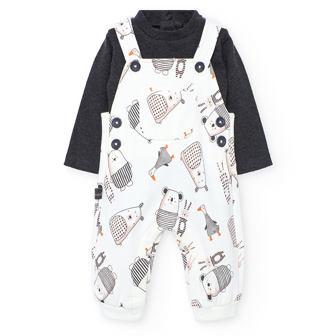 Set Pelele & Hose für Babys (Print) von Boboli – Bild 1