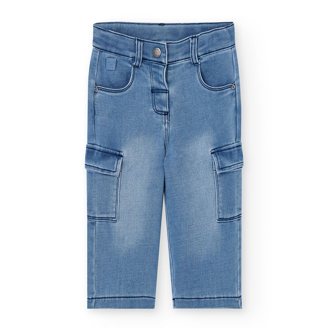 Denim Hose (blau) von Boboli – Bild 1