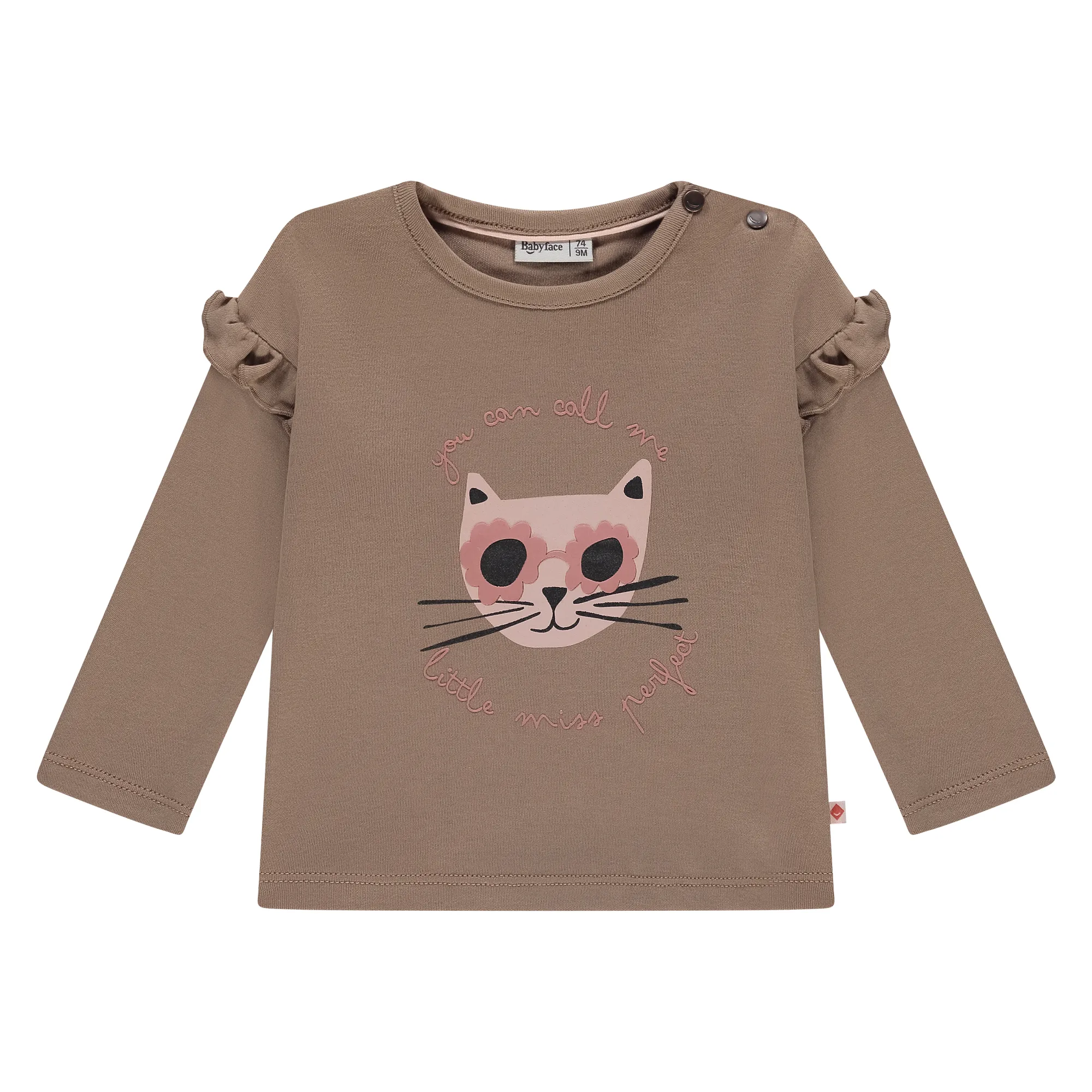 Baby T-Shirt Longsleeve (sepia) von Babyface, 100% Bio – Bild 1