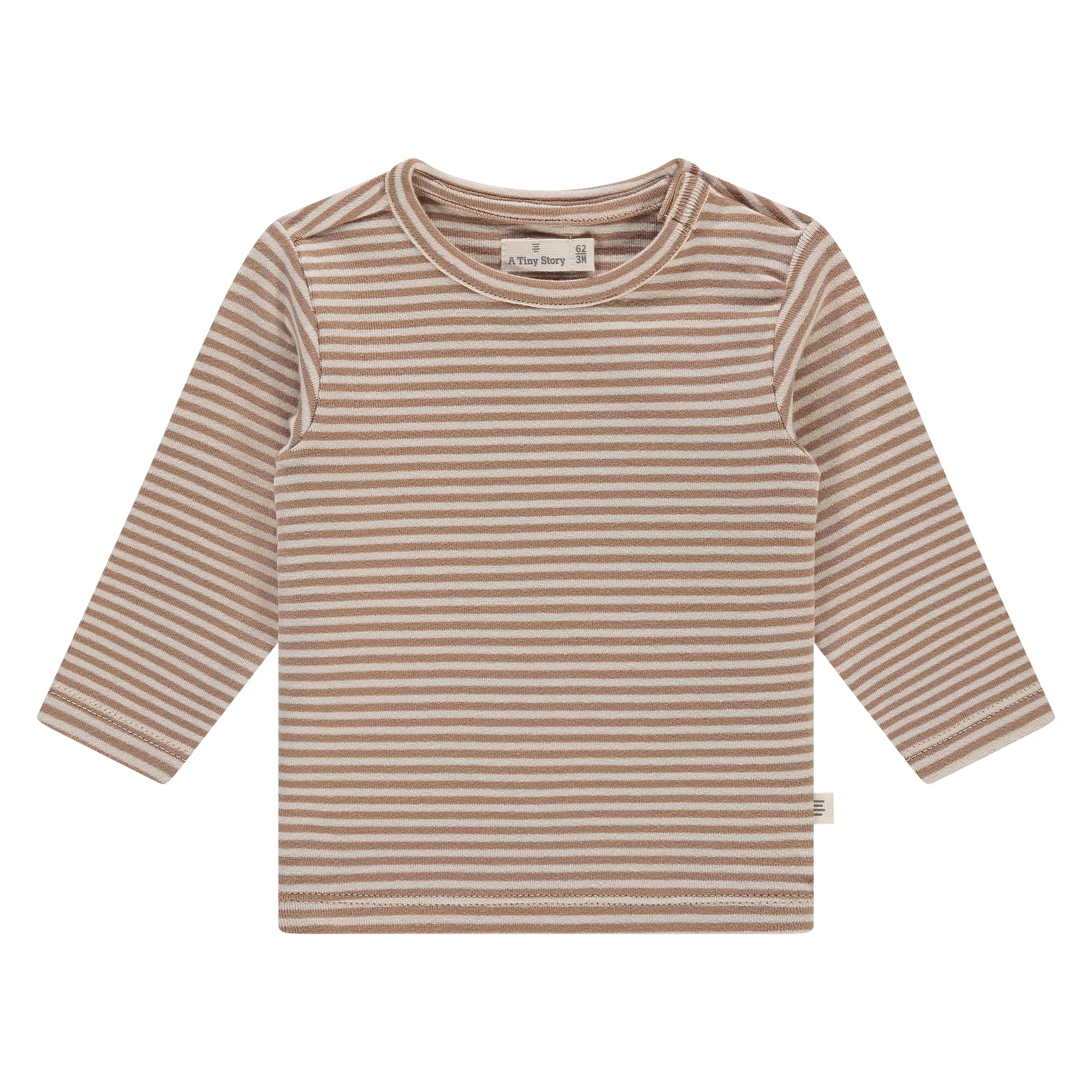 Baby T-shirt Longsleeve (cookie) von A Tiny Story – Bild 1