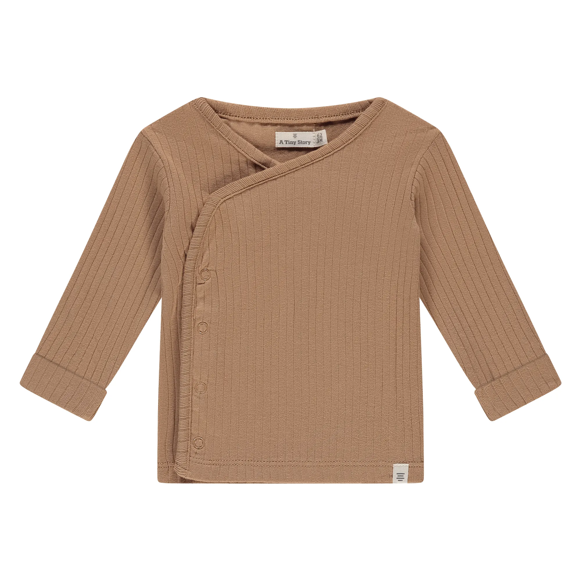 Baby T-shirt Longsleeve (cookie) von A Tiny Story – Bild 1