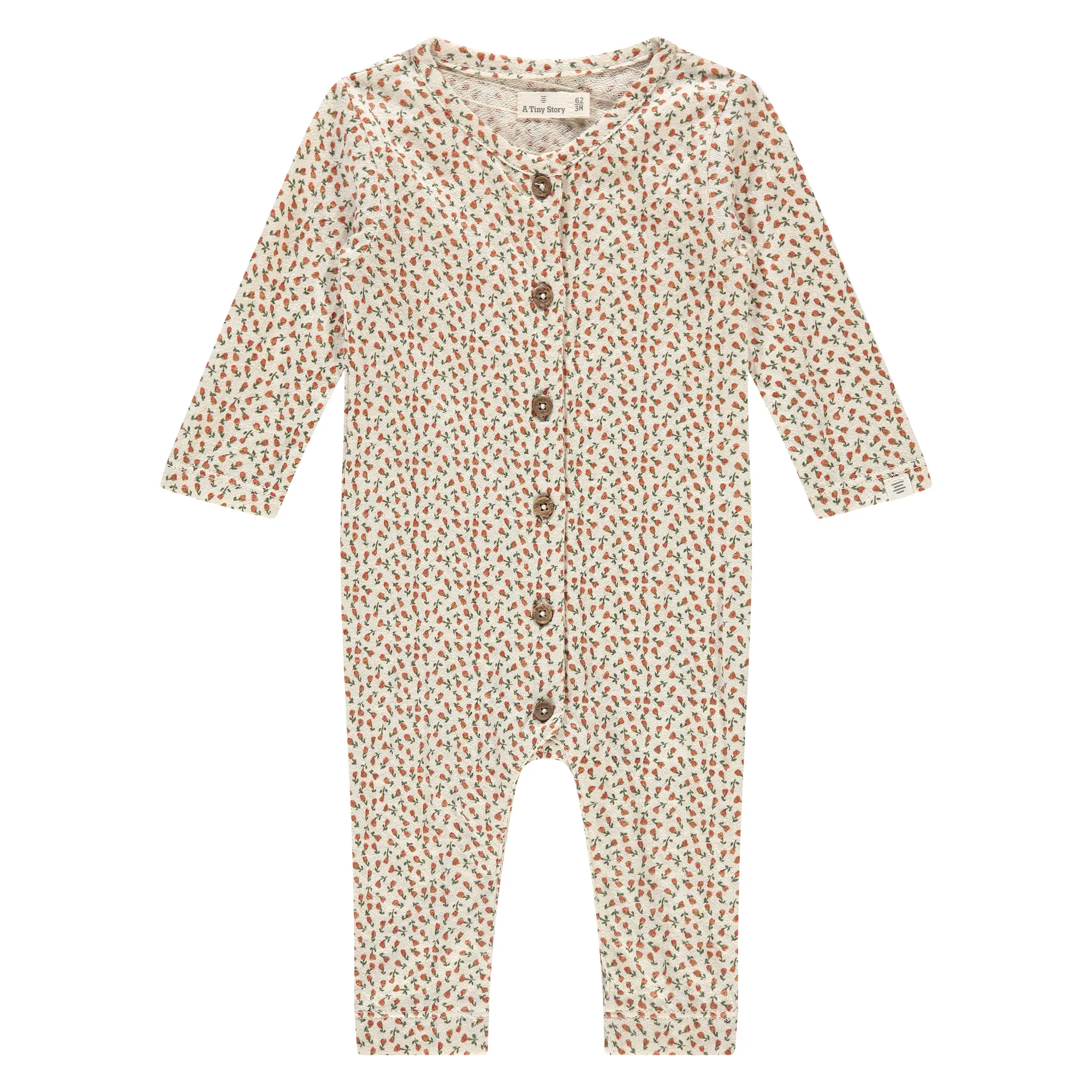 Baby Suite Long Sleeve (snow) von A Tiny Story – Bild 1