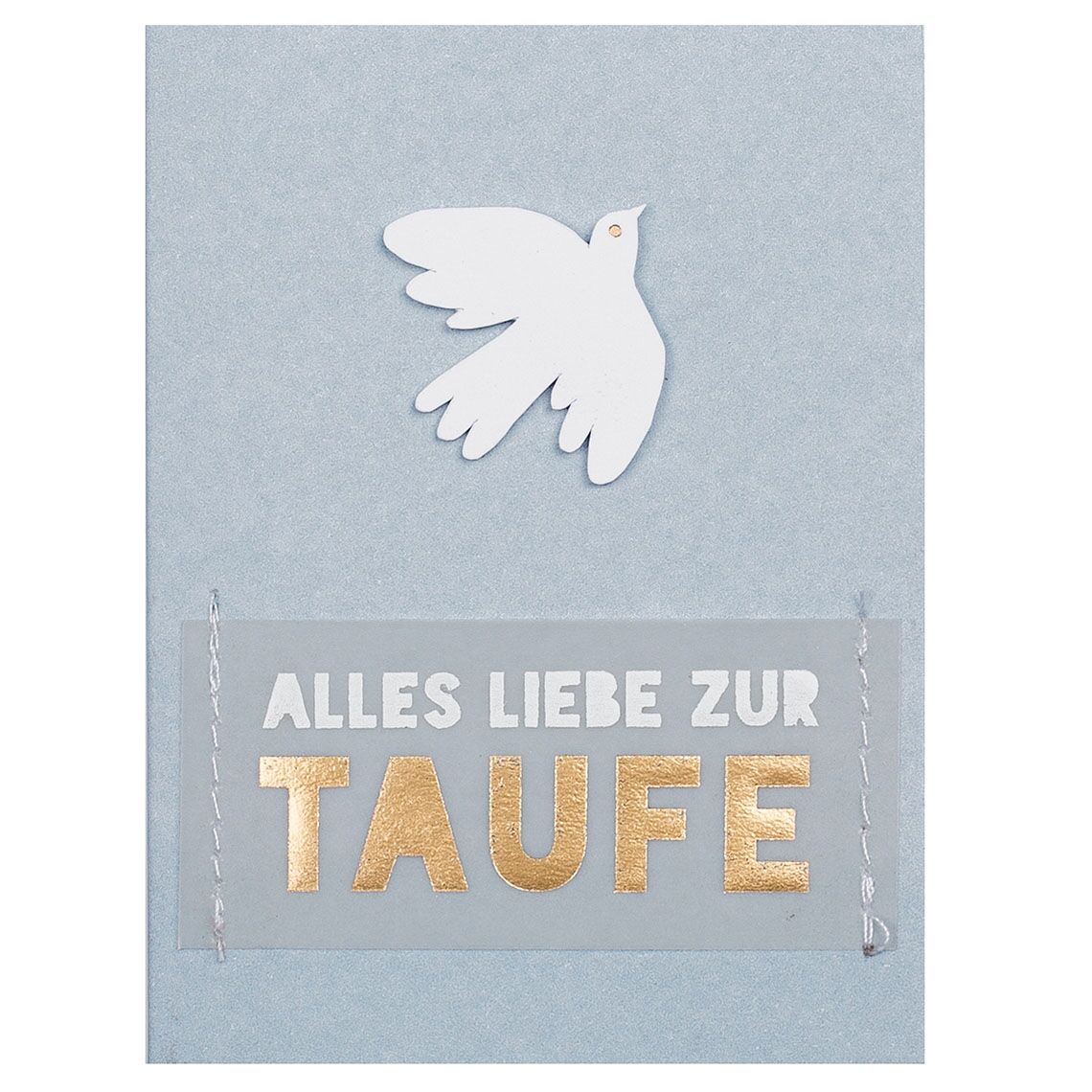 Minikarte "Alles Liebe zur Taufe" – Bild 1