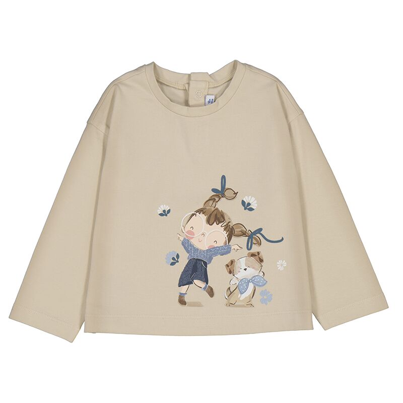 shirt_langarm_sand T-Shirt langarm von Mayoral (Sand) – Bild 1