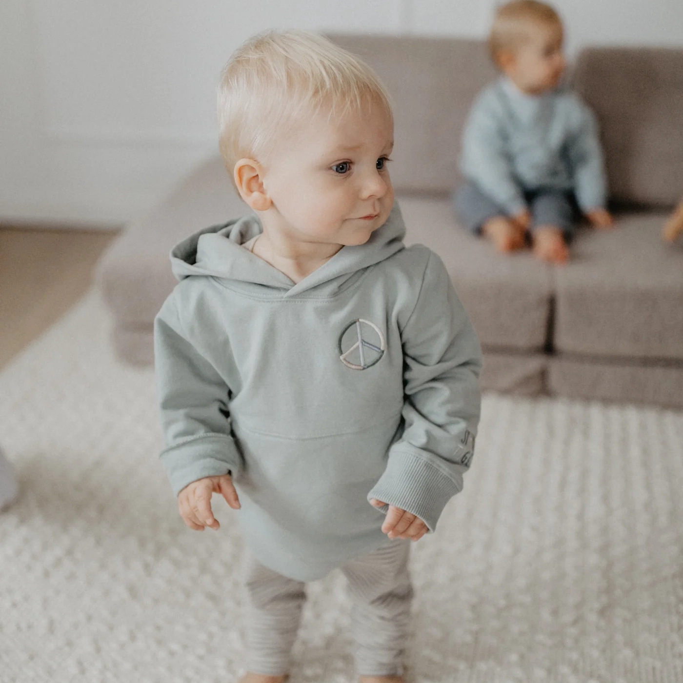 Unisex Oversized Hoodie "Peace" – Bild 1