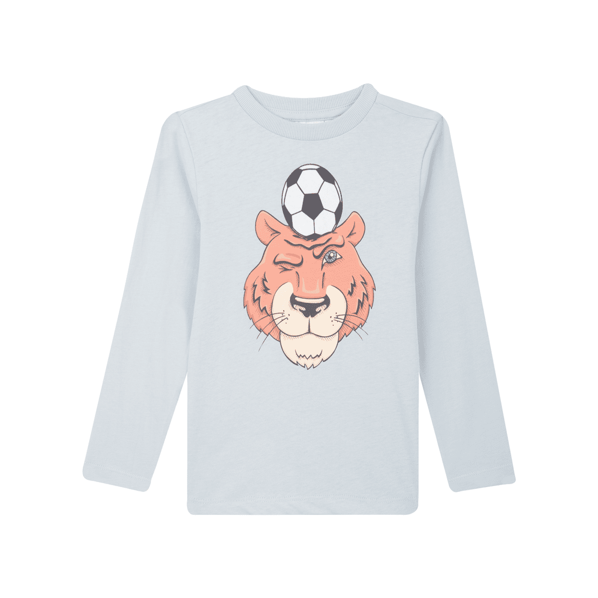 T-Shirt Long Sleeves KYLIAN-SB-03-I (Old Light Blue) – Bild 1