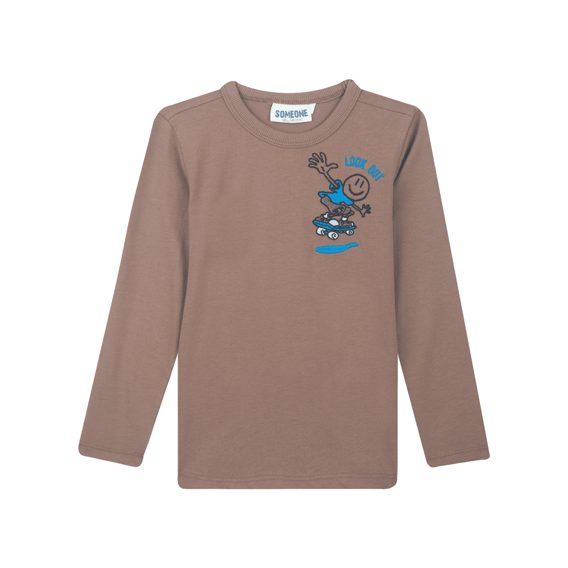 T-Shirt Long Sleeves XEBO-SB-03-I (Light Brown) – Bild 1