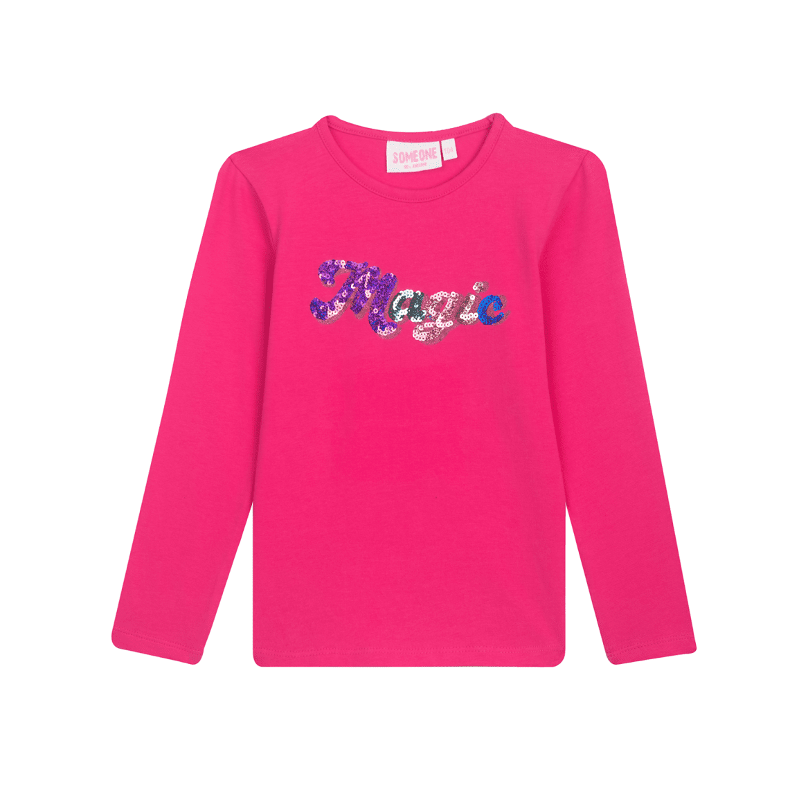 T-Shirt Long Sleeves DORIAN-SG-03-D (Dark Pink) – Bild 1