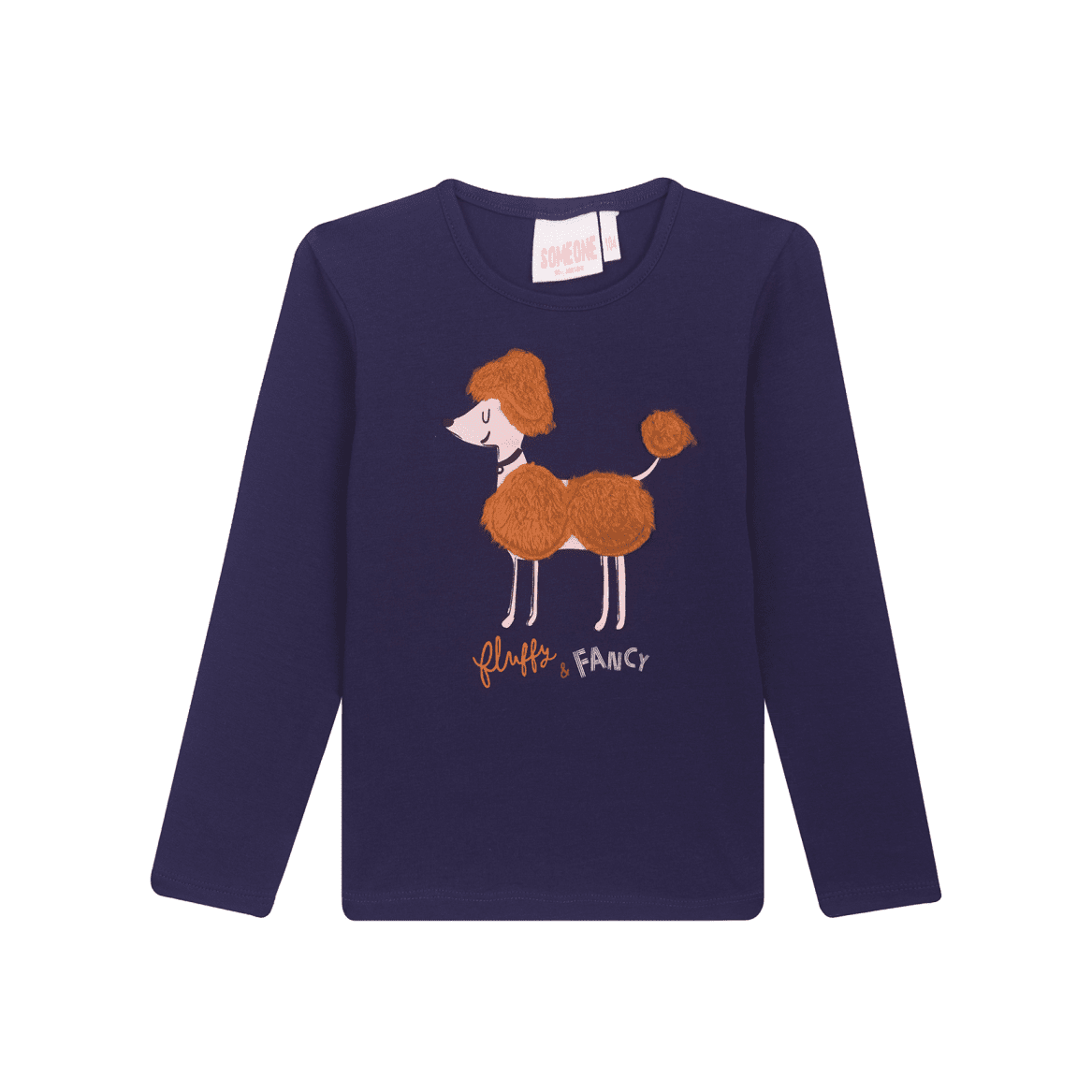 T-Shirt Long Sleeves NEL-SG-03-D (Navy) – Bild 1