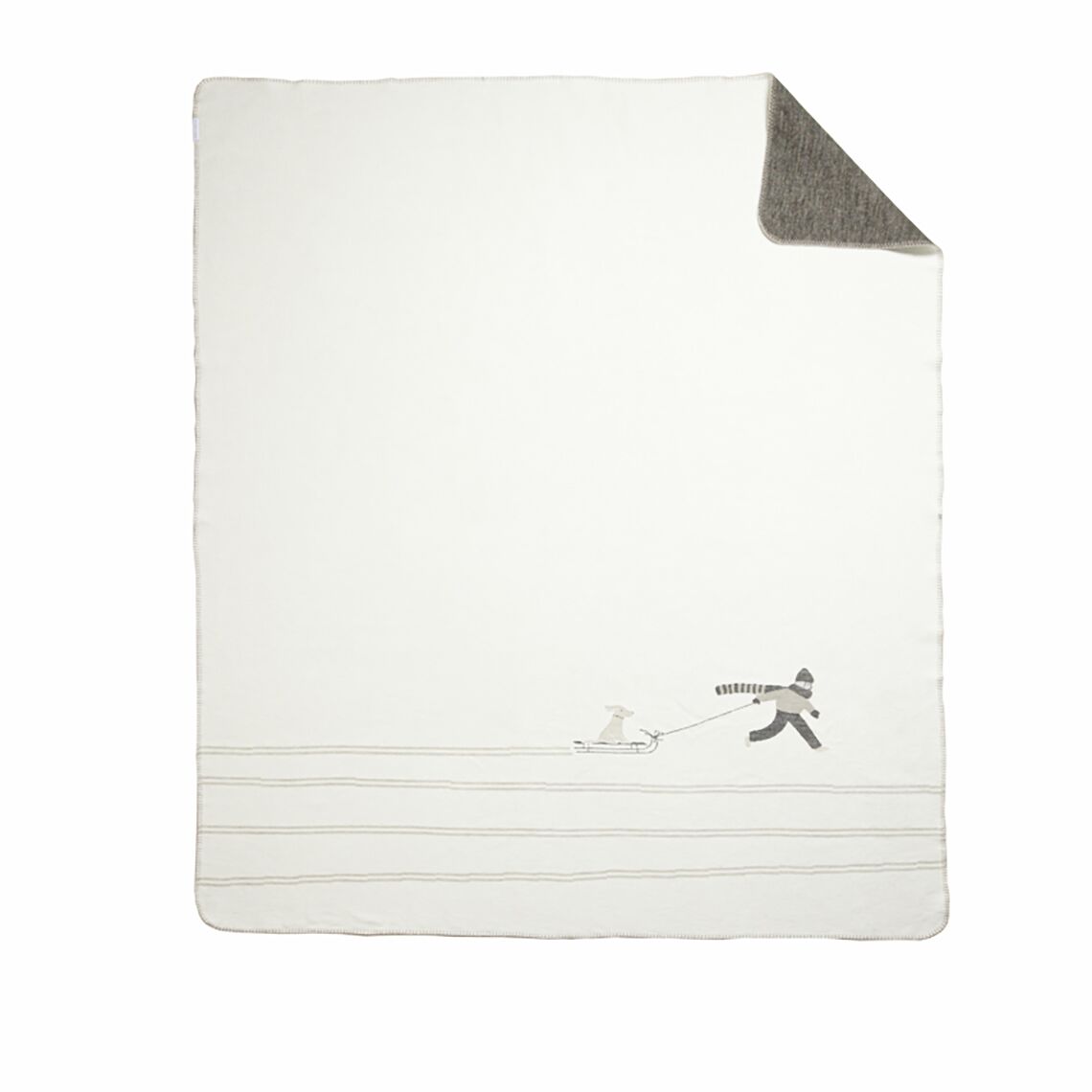 Decke "Schneetag" (150 x 200 cm) – Bild 1