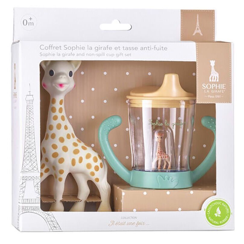 Set Sophie la girafe & Trinklerntasse Sophie – Bild 1