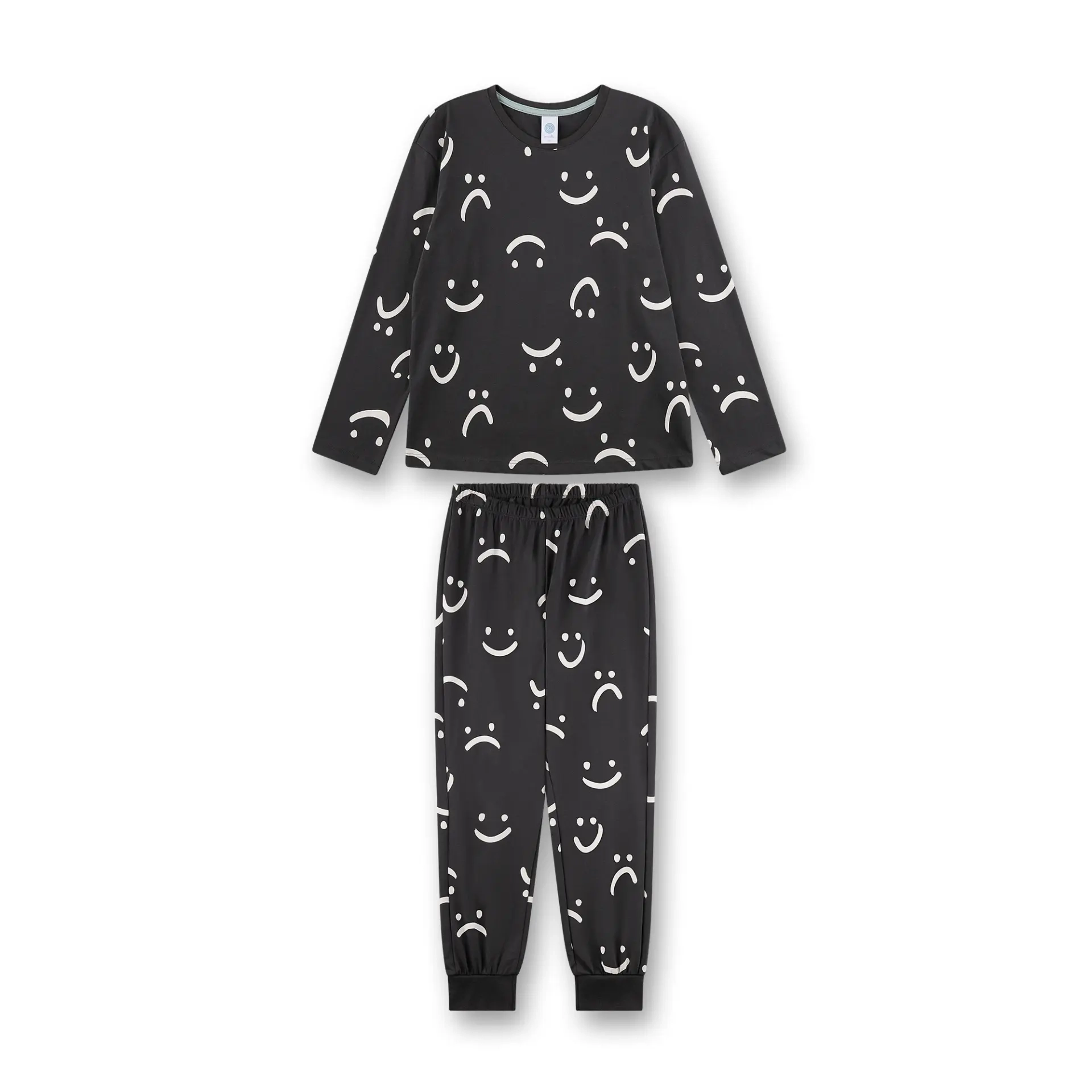 Langer Pyjama Schlafanzug 245975 (phantom) von Sanetta – Bild 1