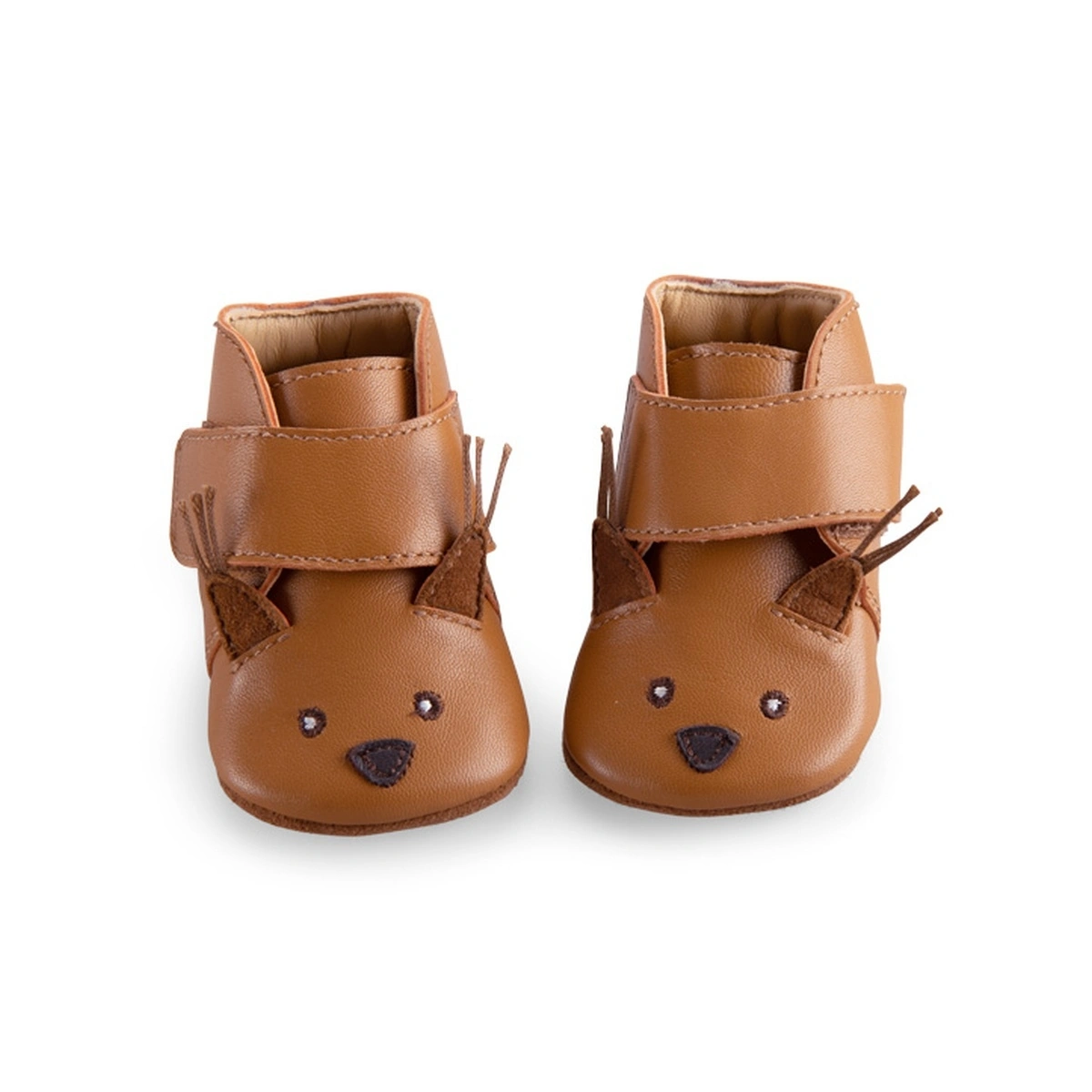 Baby Lederschuhe Eichhörnchen (0-6 Monate) – Bild 1