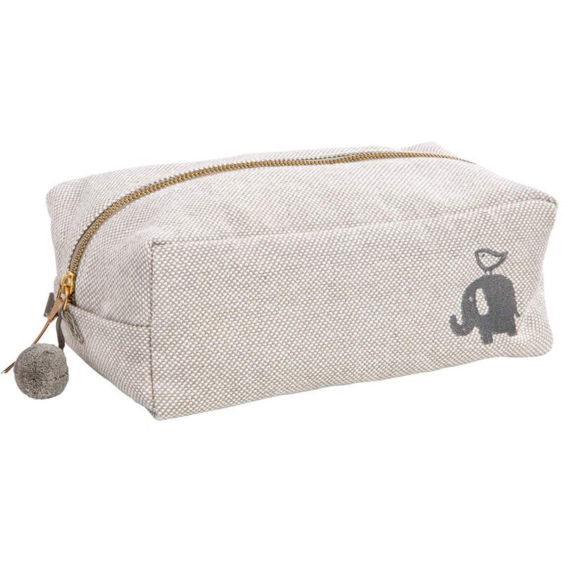 KIDSTäschchen1 Baumwoll-Täschchen "Elefant" – Bild 1