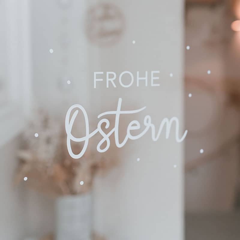 Sticker_FroheOstern Sticker "Frohe Ostern" – Bild 1