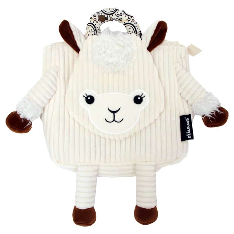 CorduroyBackpackMuchachostheLlama1 Lama-Kord-Rucksack "Muchachos" – Bild 1