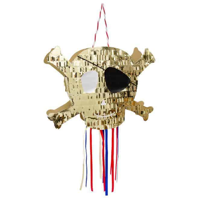PiratesBountyPartyPinata1 Piratige Totenkopf-Pinata von Meri Meri – Bild 1