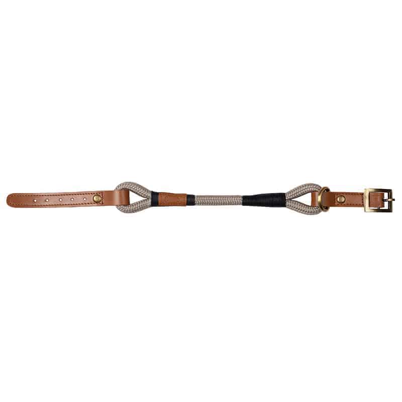 pets_halsband_knochen_beige1 Halsband "Knochen" (beige) – Bild 1