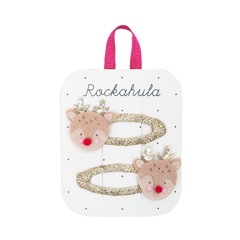LittleReindeerClips Rentier-Haarspangen – Bild 1