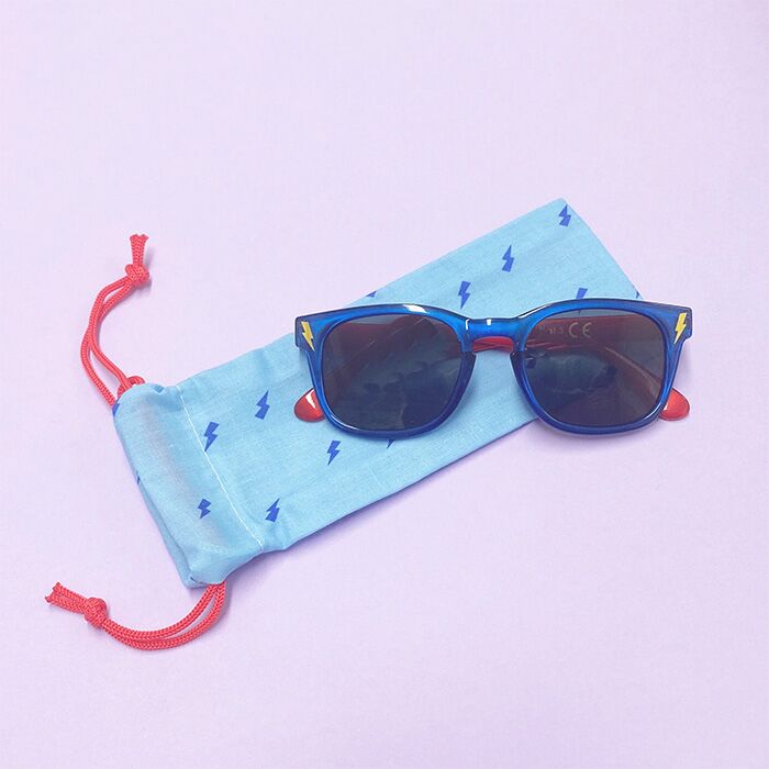 Lightning_Flash_Sunglasses_Blue Sonnenbrille "Lichtblitz" – Bild 1