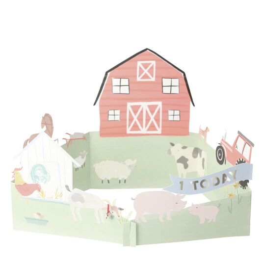 on_the_farm_3d 3D-Szenenkarte "Bauernhof" von Meri Meri – Bild 1