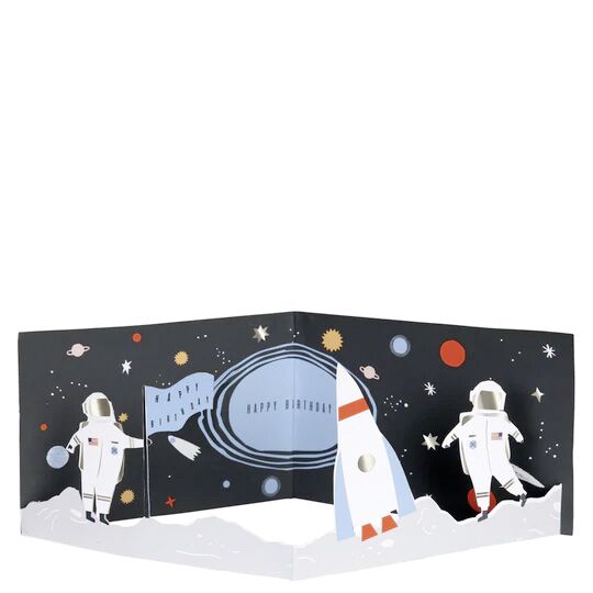 space_3d_scene 3D-Szenenkarte "Weltraum" von Meri Meri – Bild 1