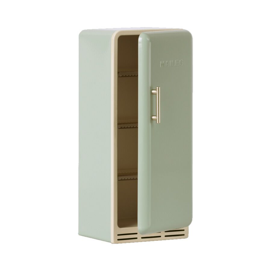 kuehlschrank_mint2 Miniatur-Kühlschrank von Maileg (mint) – Bild 1