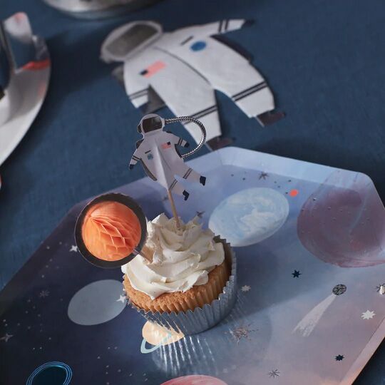 space_cupcake_topper2 Weltraum Cupcake-Kit von Meri Meri – Bild 1