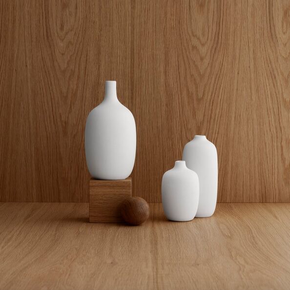 ceola5 Vase "CEOLA" (weiß) – Bild 1