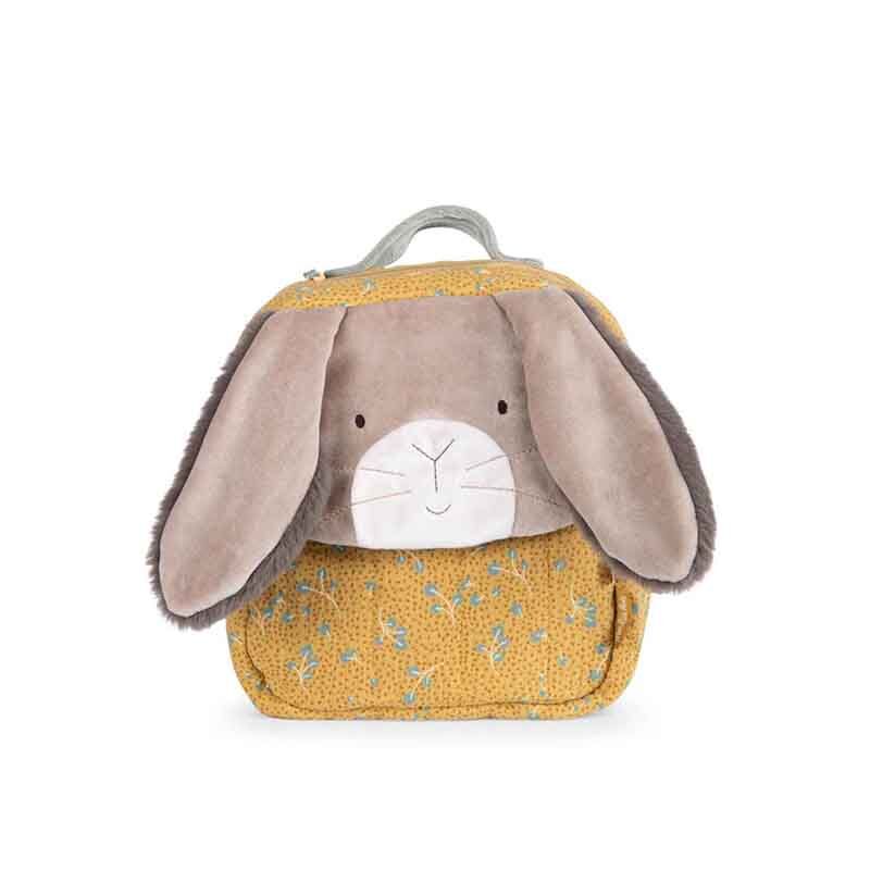 Trois_Lapins_Rucksack_ocker Rucksack "Kaninchen" (ocker) aus der "Trois Petits Lapins"-Kollektion – Bild 1