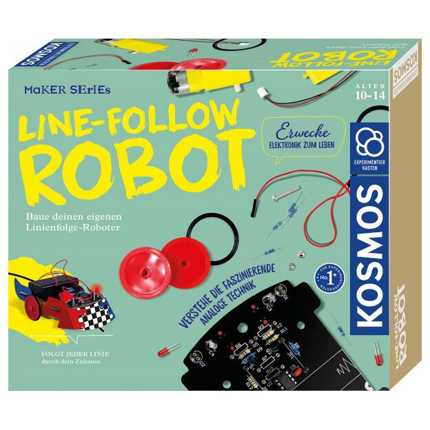 kosmos_line_follow_robot01 Line-Follow-Robot – Bild 1
