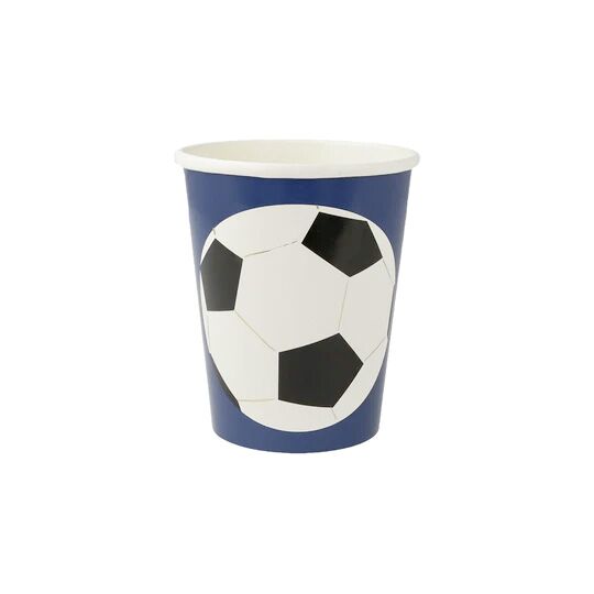 soccer_cups1 Fußball Pappbecher von Meri Meri – Bild 1