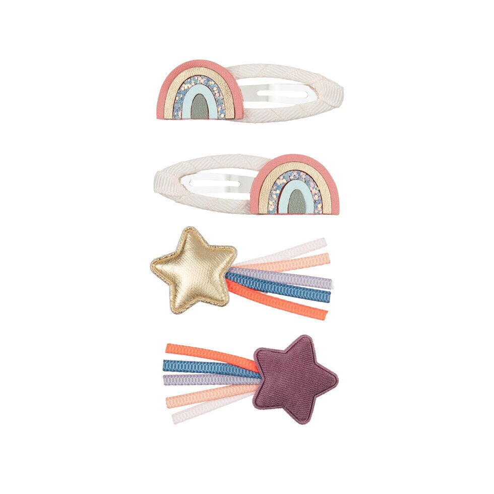 OVER_THE_RAINBOW_CLIP_PACK__DOODLE Over the Rainbow Doodle Haarklammern-Set – Bild 1