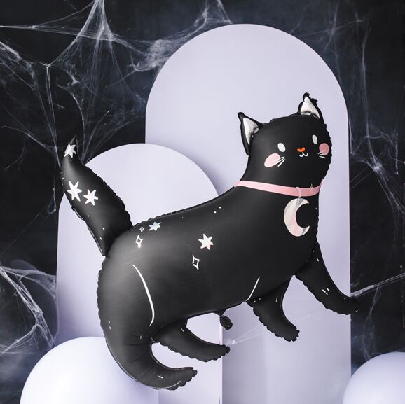 FB151_02_S Holografischer Folienballon Katze – Bild 1