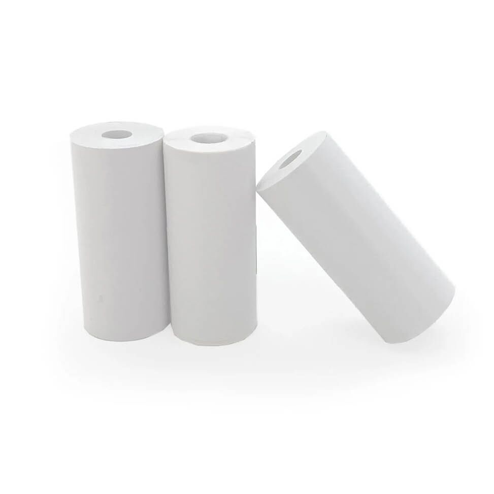 hoppstar_printing_paper2 Papierrollen (selbstklebend) für Kinderkamera "Artist" von Hoppstar (3er-Pack) – Bild 1