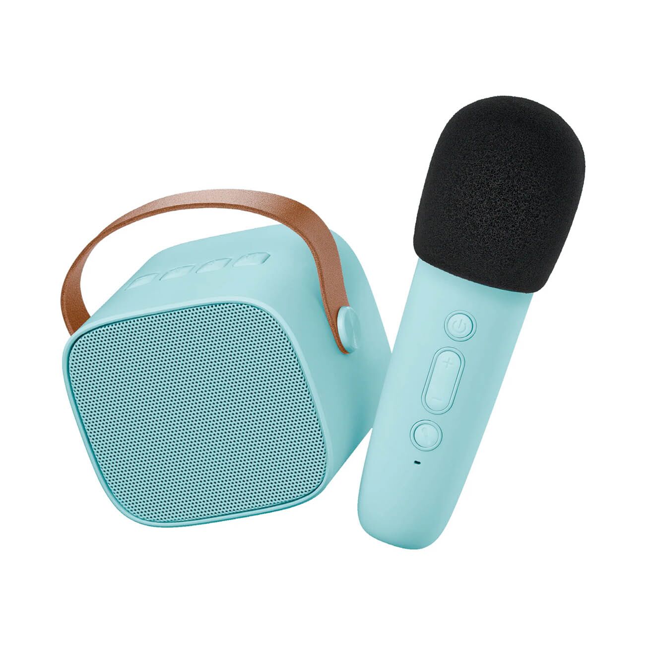 speakserset_lalarma Karaoke-System mit Mikrofon & Lautsprecher (blau) – Bild 1