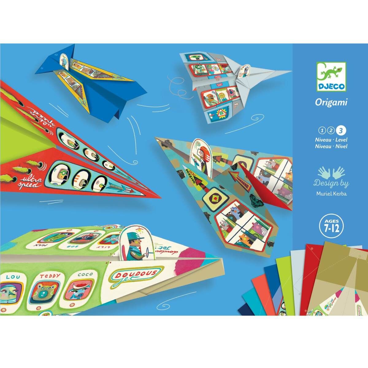 Origami-Set "Flugzeuge" – Bild 1