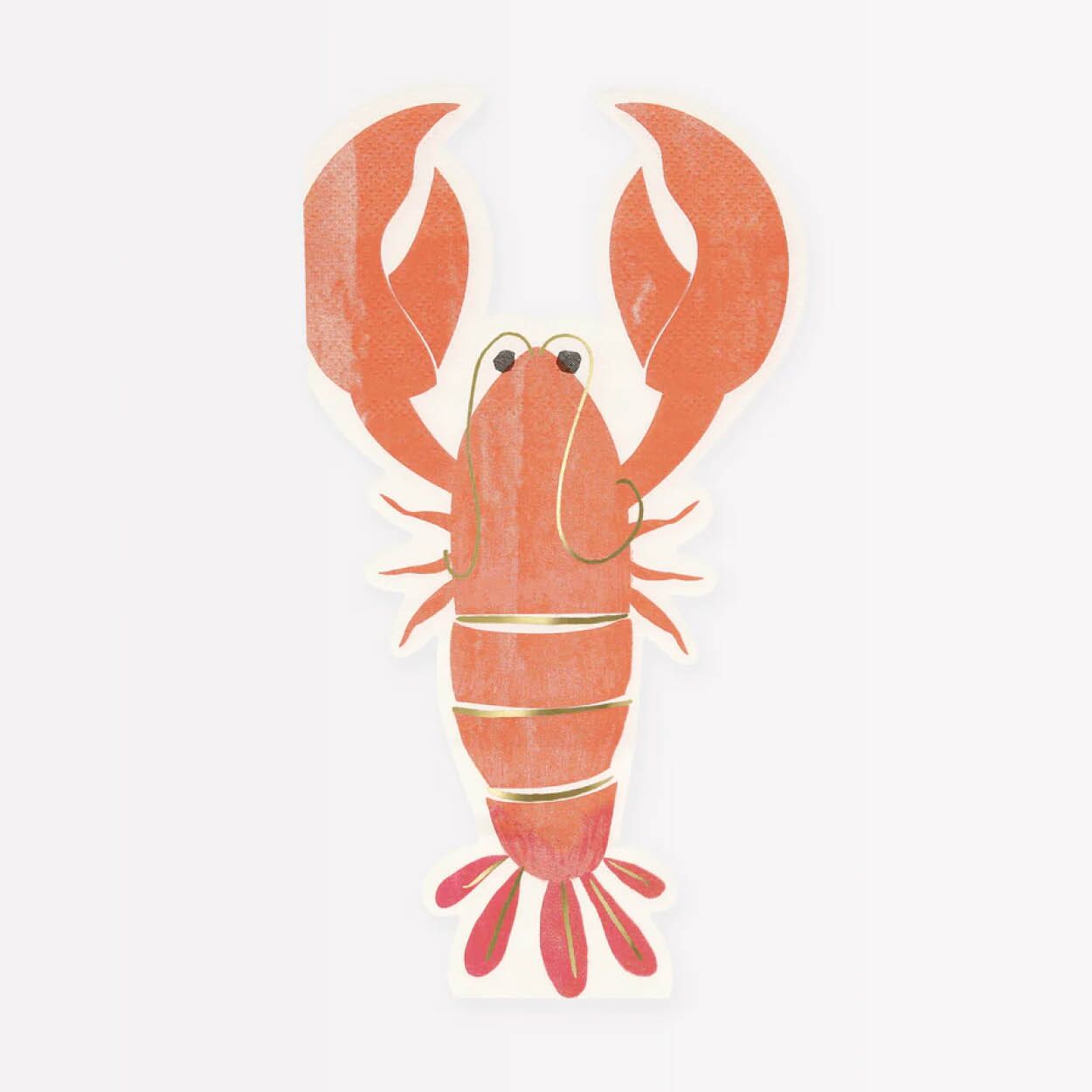 lobster_napkins Servietten "Hummer" von Meri Meri – Bild 1