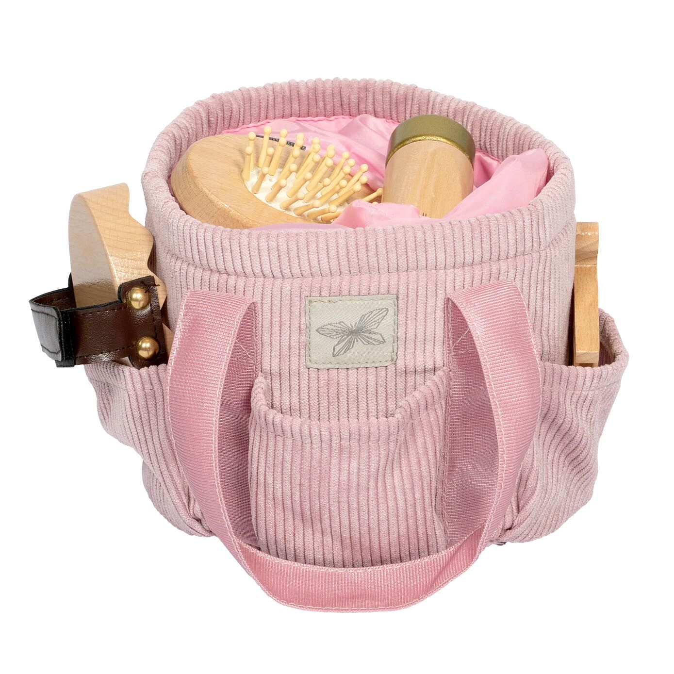 grooming_bag_rose1 Pflege-Tasche für die Hobby Horses (rosa) – Bild 1