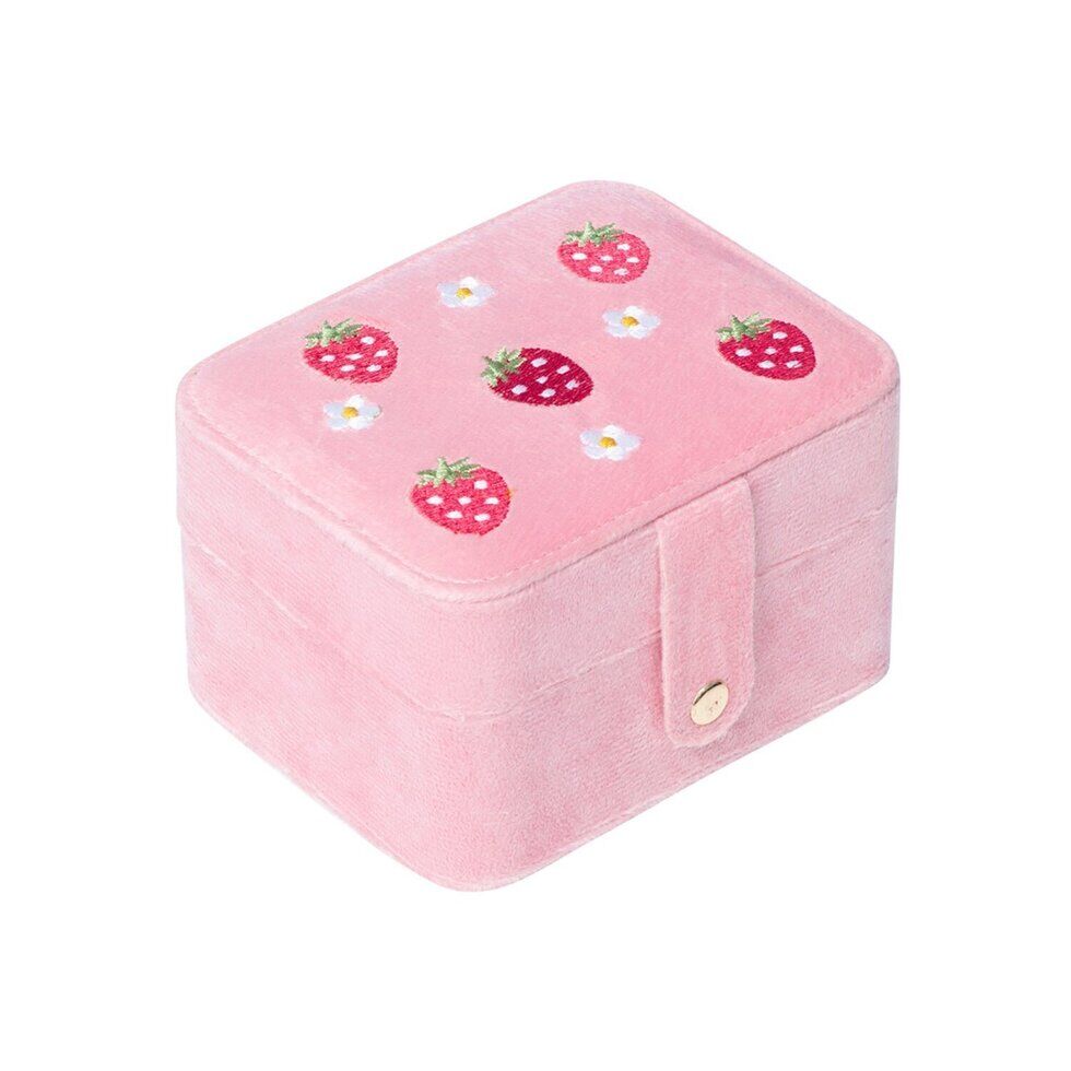 Strawberry Jewellery Box Erdbeer Schmuckkästchen – Bild 1
