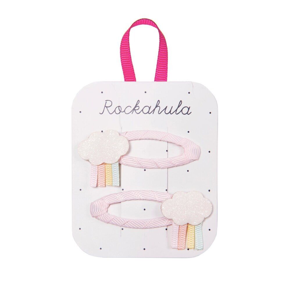Pastel Rainy Cloud Clips Regenwolken-Haarspangen in Pastellfarben – Bild 1