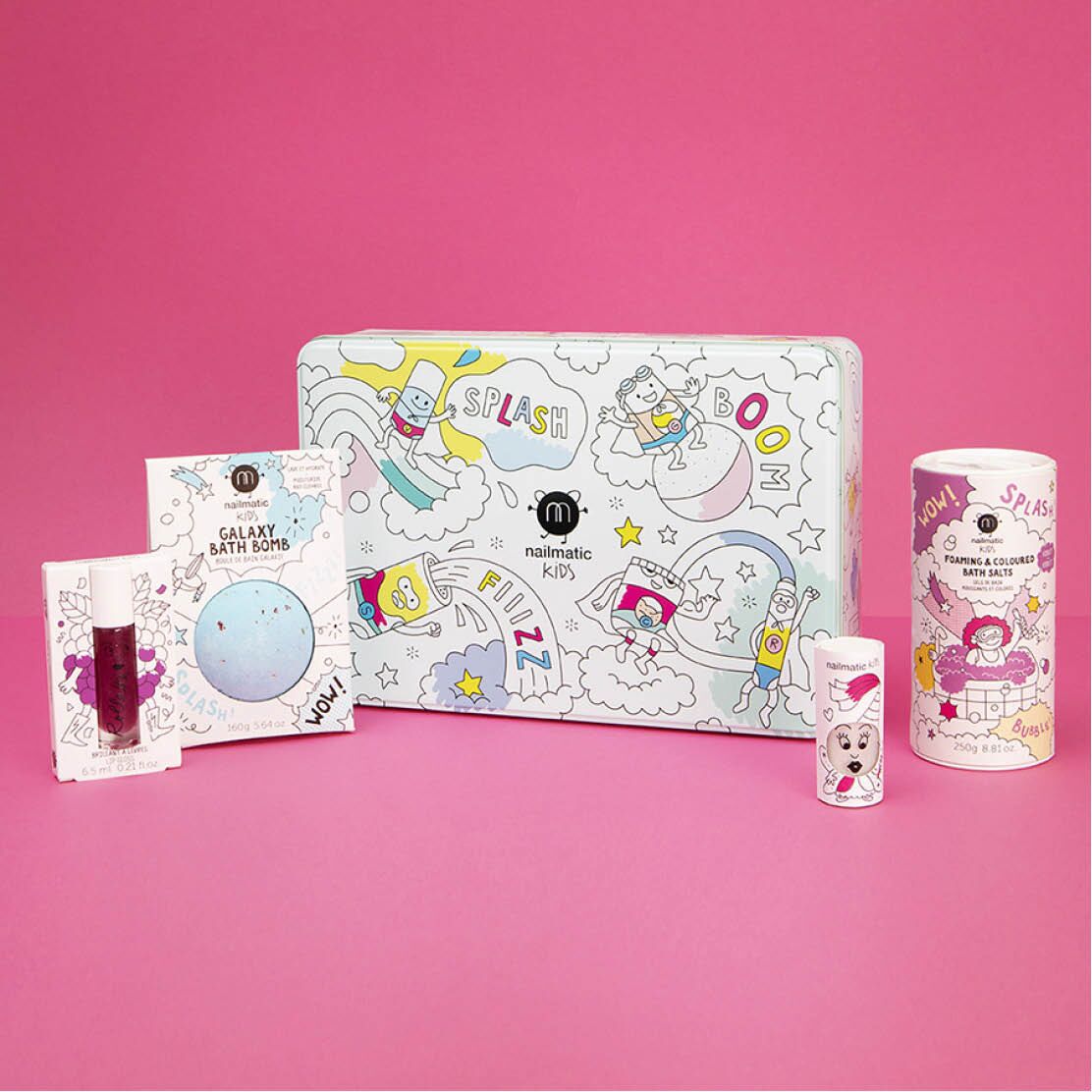 Unbenannt-118 Badebomben & Nagellack Box "Magic Fun" von Nailmatic Kids – Bild 1