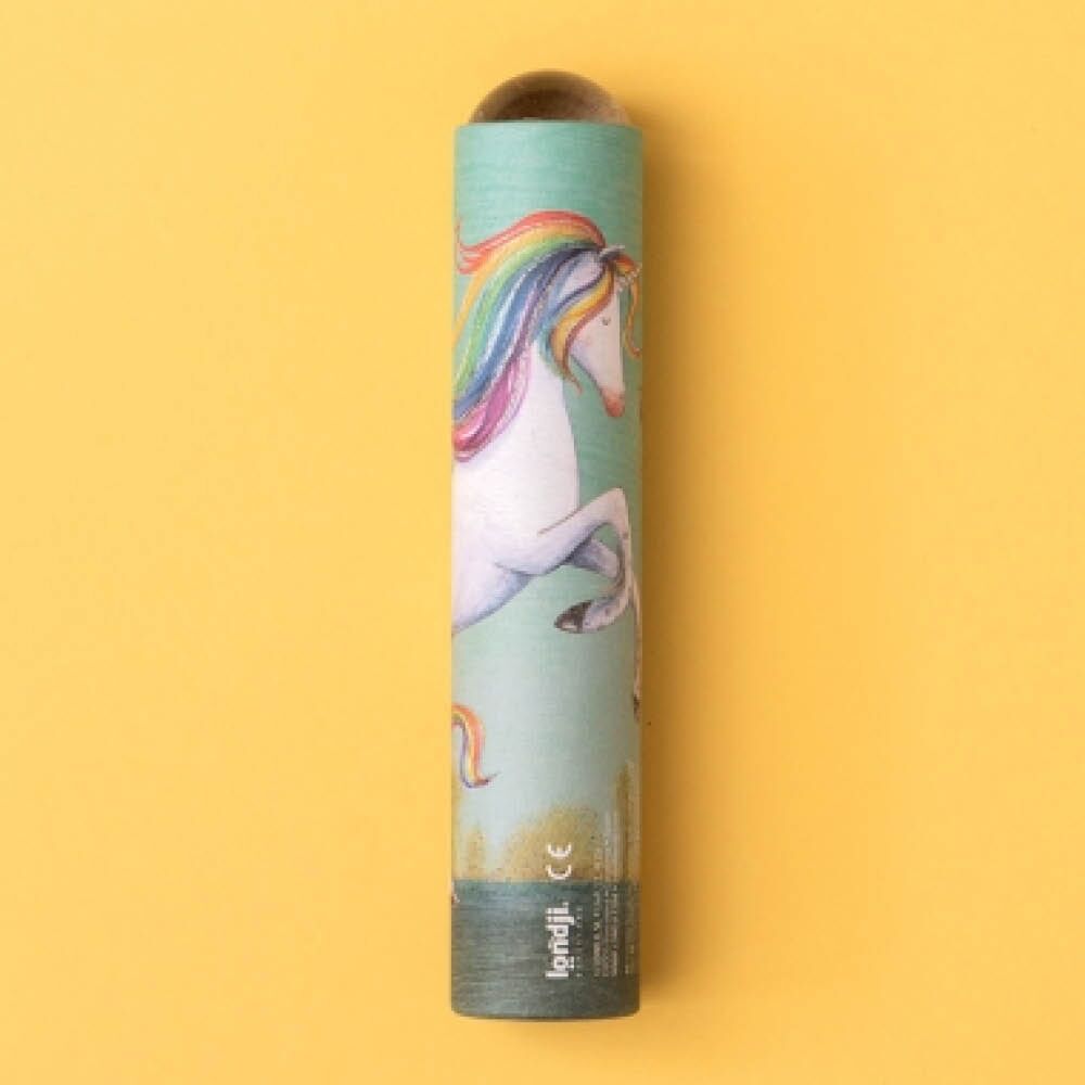 longji kal. unicorn rainbow1 Kaleidoskop "Einhorn Regenbogen" – Bild 1